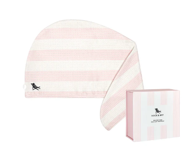 Hair Wrap Quick Dry Towel Waffle Feel - Primrose Pink Misc Accessories Dock & Bay   