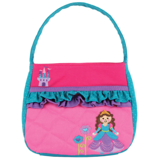 Quilted Purse - Princess/Castle Kids Backpacks + Bags Stephen Joseph   
