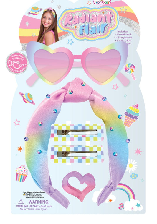 Radiant Flair - Rainbow Kids Misc Accessories Hot Focus   