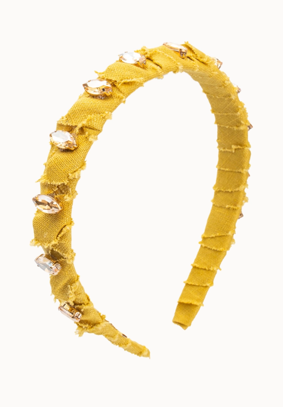 Rebecca Knotted Headband - Assorted Hair Accessories Violet & Brooks Yellow  