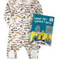 Reel Good Time Modal Footie Baby Sleepwear Magnetic Me