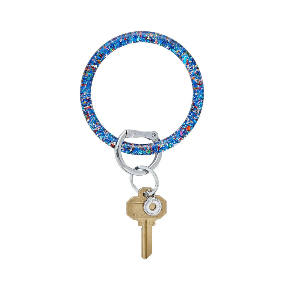 Resin Big O Key Ring - Funfetti Key Rings O-Venture   