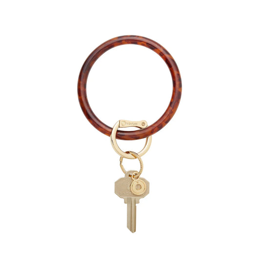 Resin Big O Key Ring - Tortoise Key Rings O-Venture   