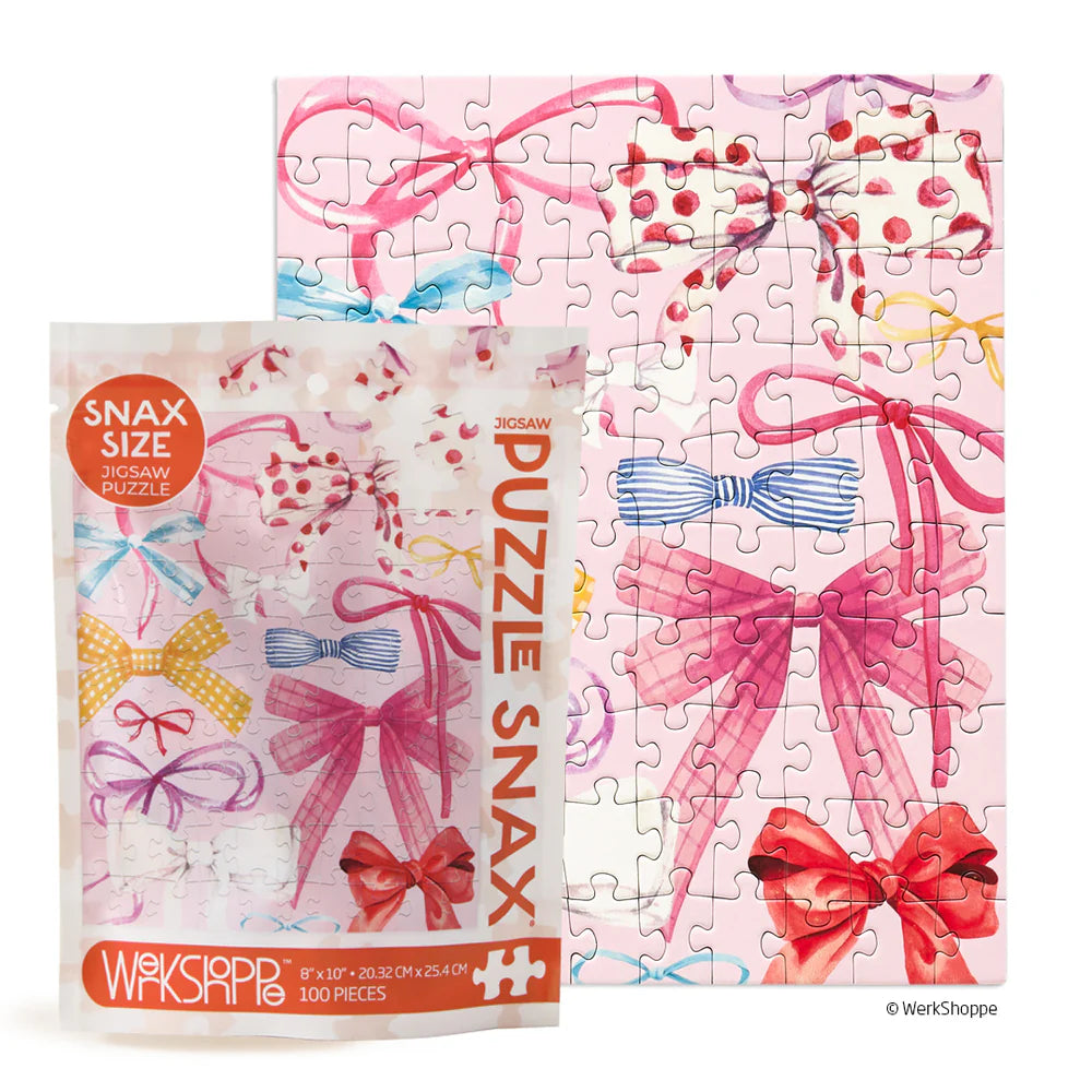 Ribbons & Bows 100 Puzzle Snax Toys Werkshoppe   