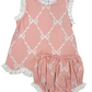 Ribbons & Bows Bloomer Set Girls Bubbles + Rompers Millie Jay