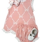 Ribbons & Bows Bloomer Set Girls Bubbles + Rompers Millie Jay