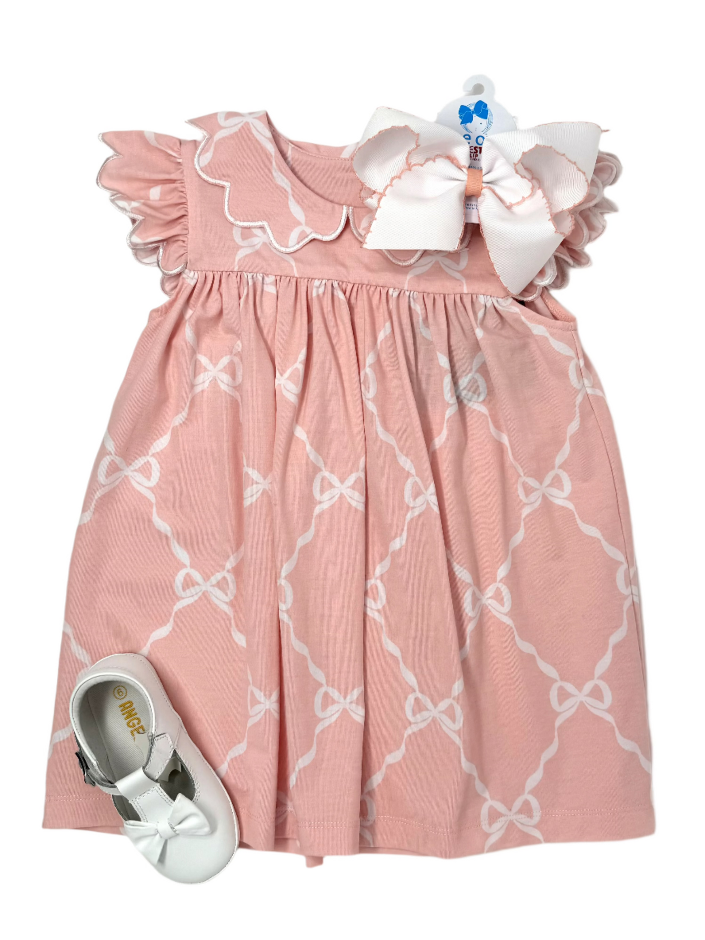 Ribbons & Bows Dress Girls Occasion Dresses Millie Jay