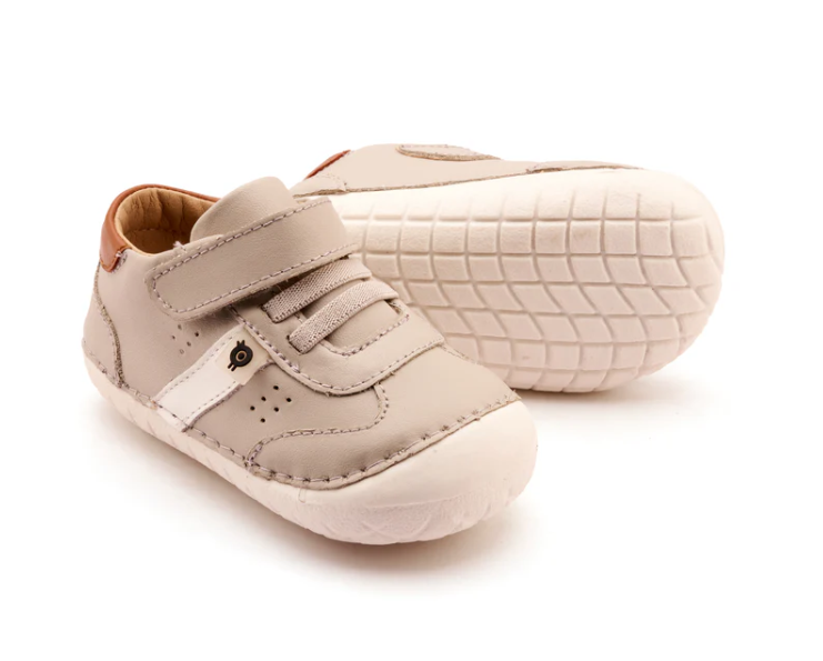 Roady Pave - Gris/Snow/Tan Boys Shoes Old Soles