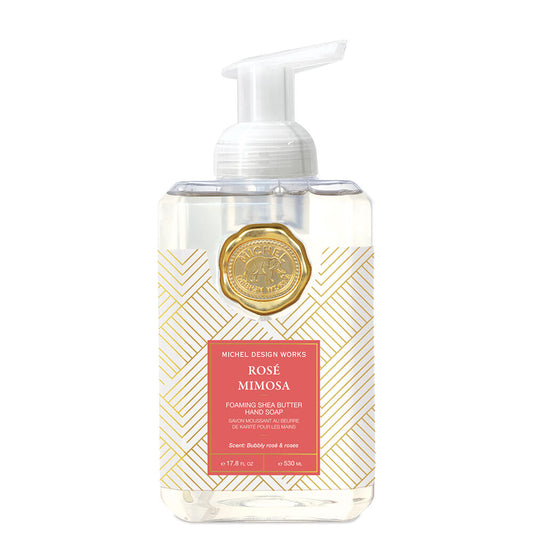 Rose Mimosa Foaming Hand Soap Self-Care Michel Design Works