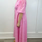 Rosie Dress - Pink Marigolds Long Dresses Livro