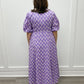 Rosie Dress - Lavender Sprigs Long Dresses Livro