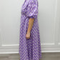 Rosie Dress - Lavender Sprigs Long Dresses Livro