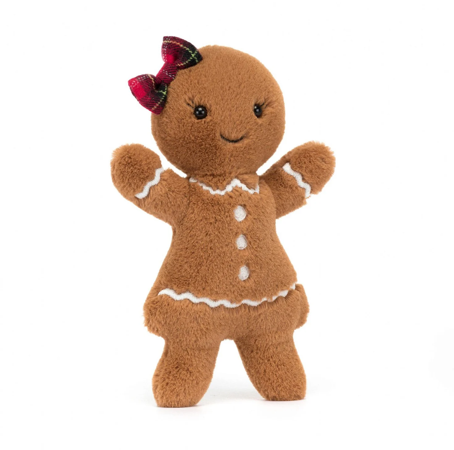 Jolly Gingerbread Ruby - Medium Plush Jellycat   