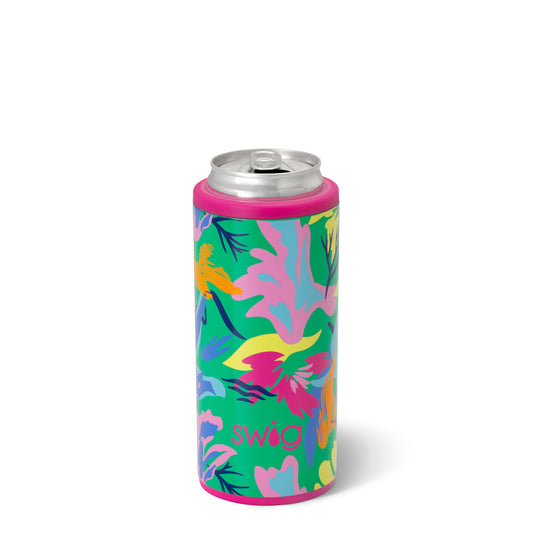 12 oz Skinny Can Cooler - Paradise Insulated Drinkware Swig   