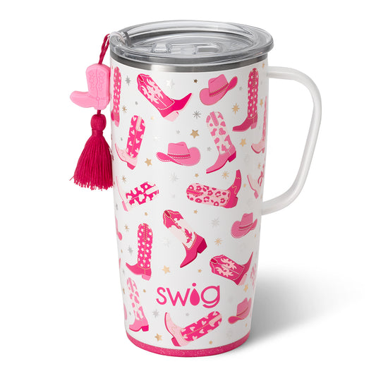 22 oz Travel Mug - Let's Go Girls Insulated Drinkware Swig   