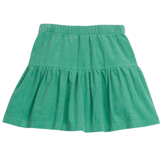 Sally Skort - Pine Green Girls Skirts + Bloomers Bisby   