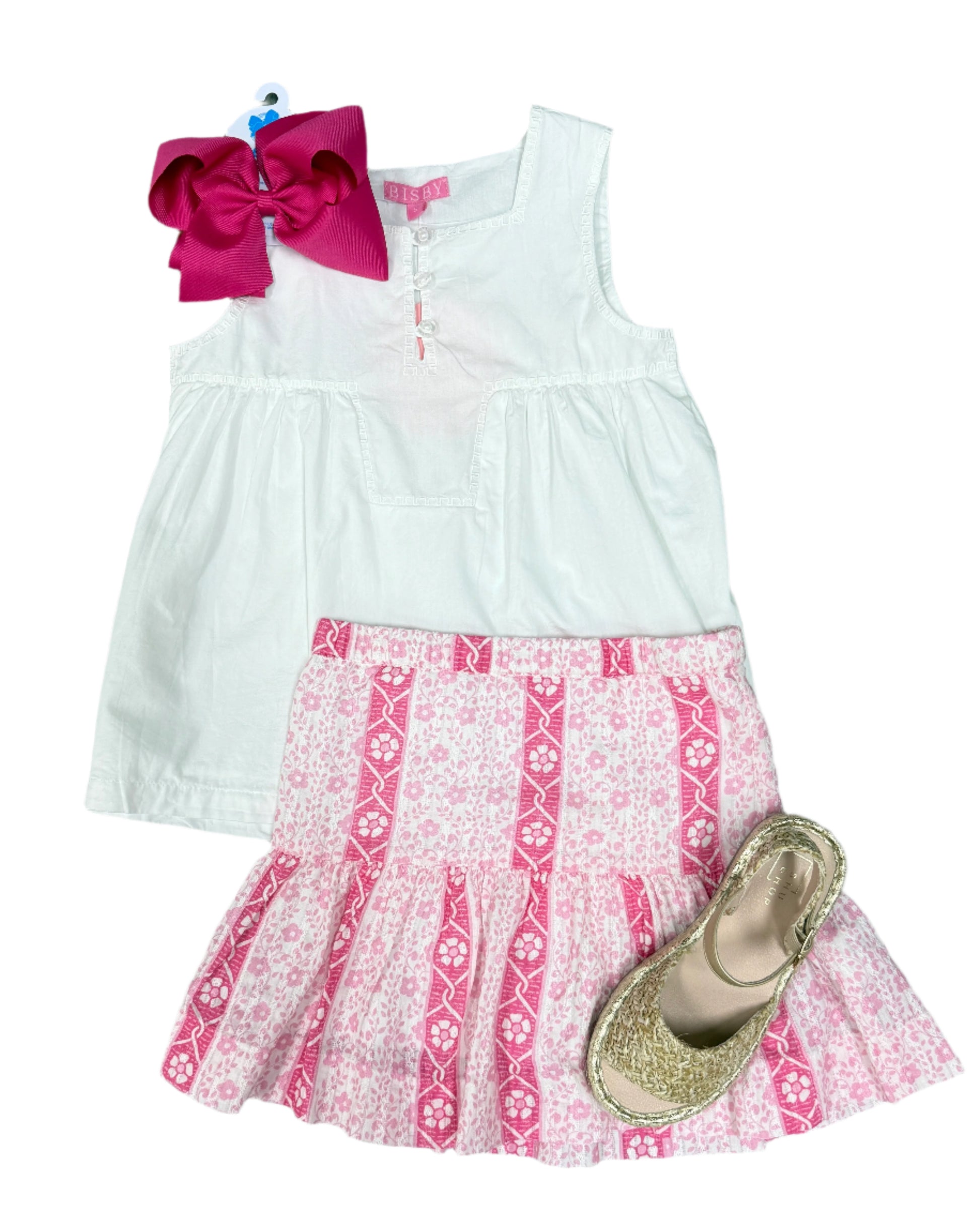 Sally Skort - Valencia Vines Girls Skirts + Bloomers Bisby