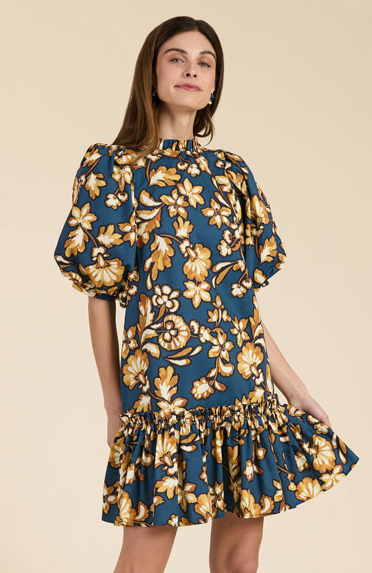 Sammy Cotton Dark Grand Floral Short Dresses Tyler Boe   