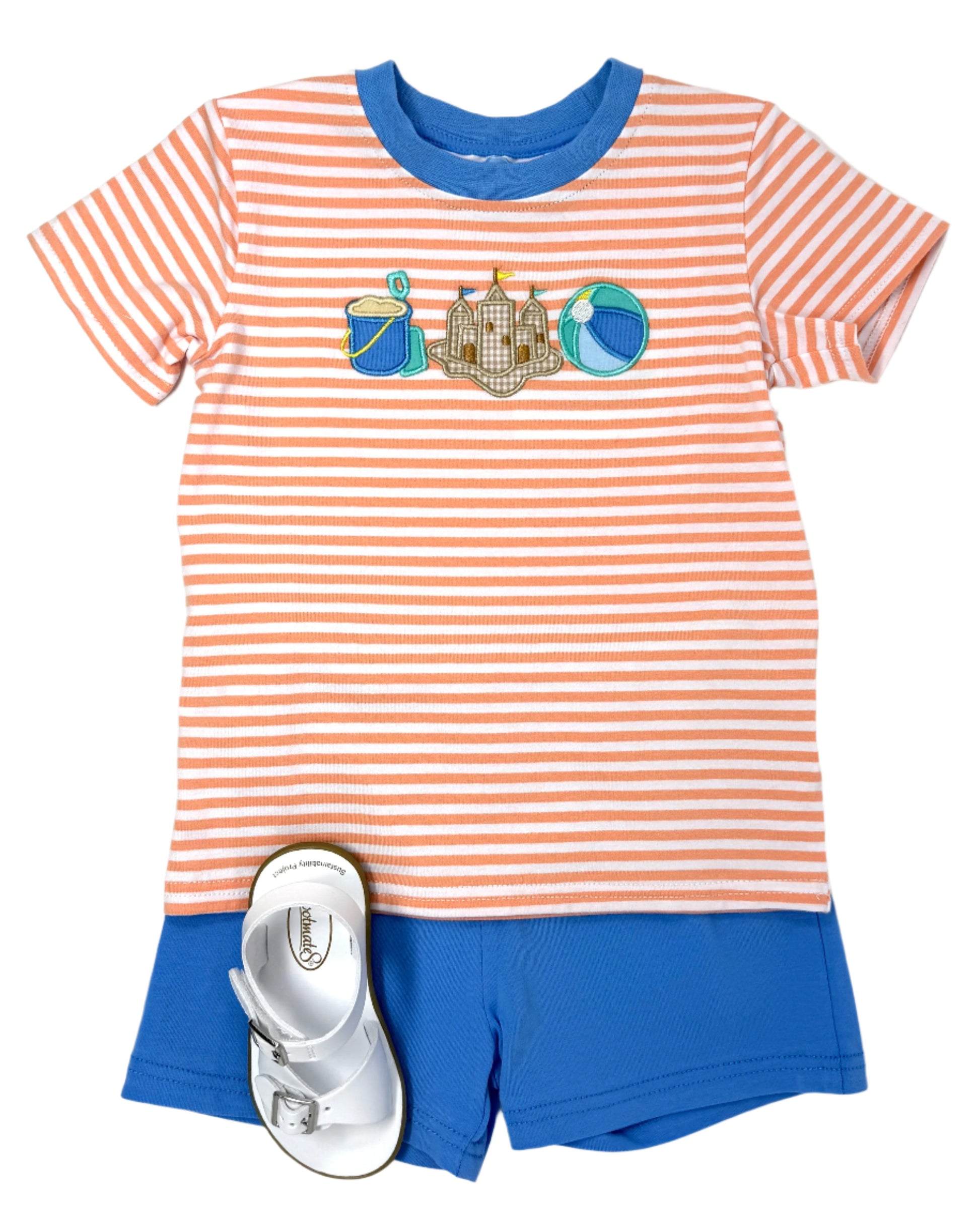 Sandcastle Trio Short Set Boys Sets Trotter Street Kids