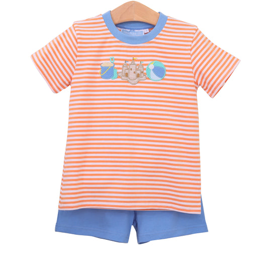 Sandcastle Trio Short Set Boys Sets Trotter Street Kids