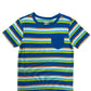 Sapphire Stripes Bamboo Tee Boys Tees Hatley