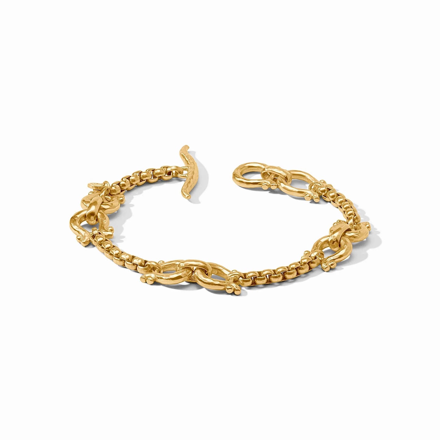 Saratoga Demi Link Bracelet -Gold Bracelets Julie Vos