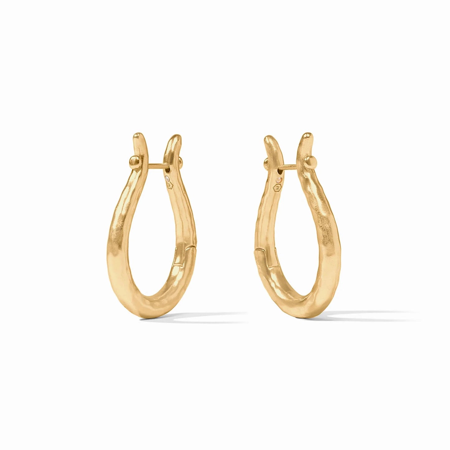 Saratoga Hoop - Gold -Medium Earrings Julie Vos