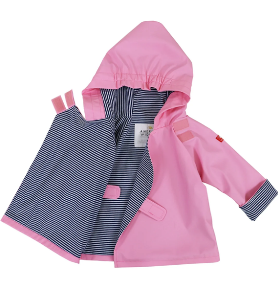 Favorite Rain Coat - Parfait Pink Girls Outerwear Widgeon   