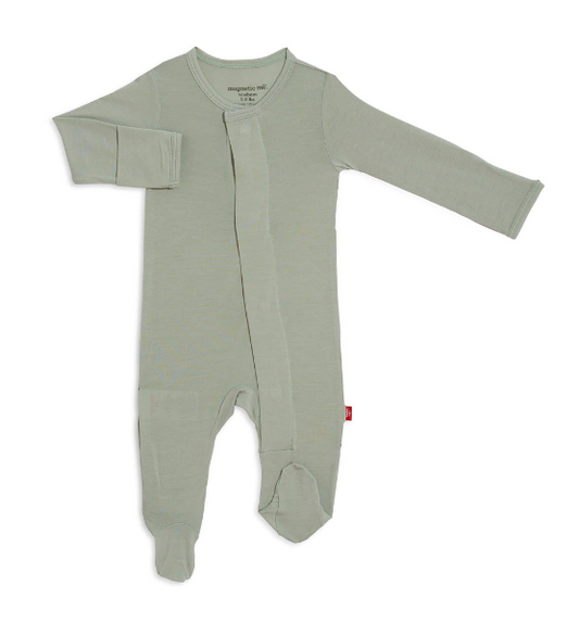 Sea Foam Modal Magnetic Footie Clothing Magnetic Me   