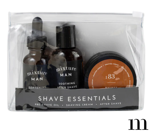 Mixture Man Shave Essentials Gift Set Self-Care Mixture   