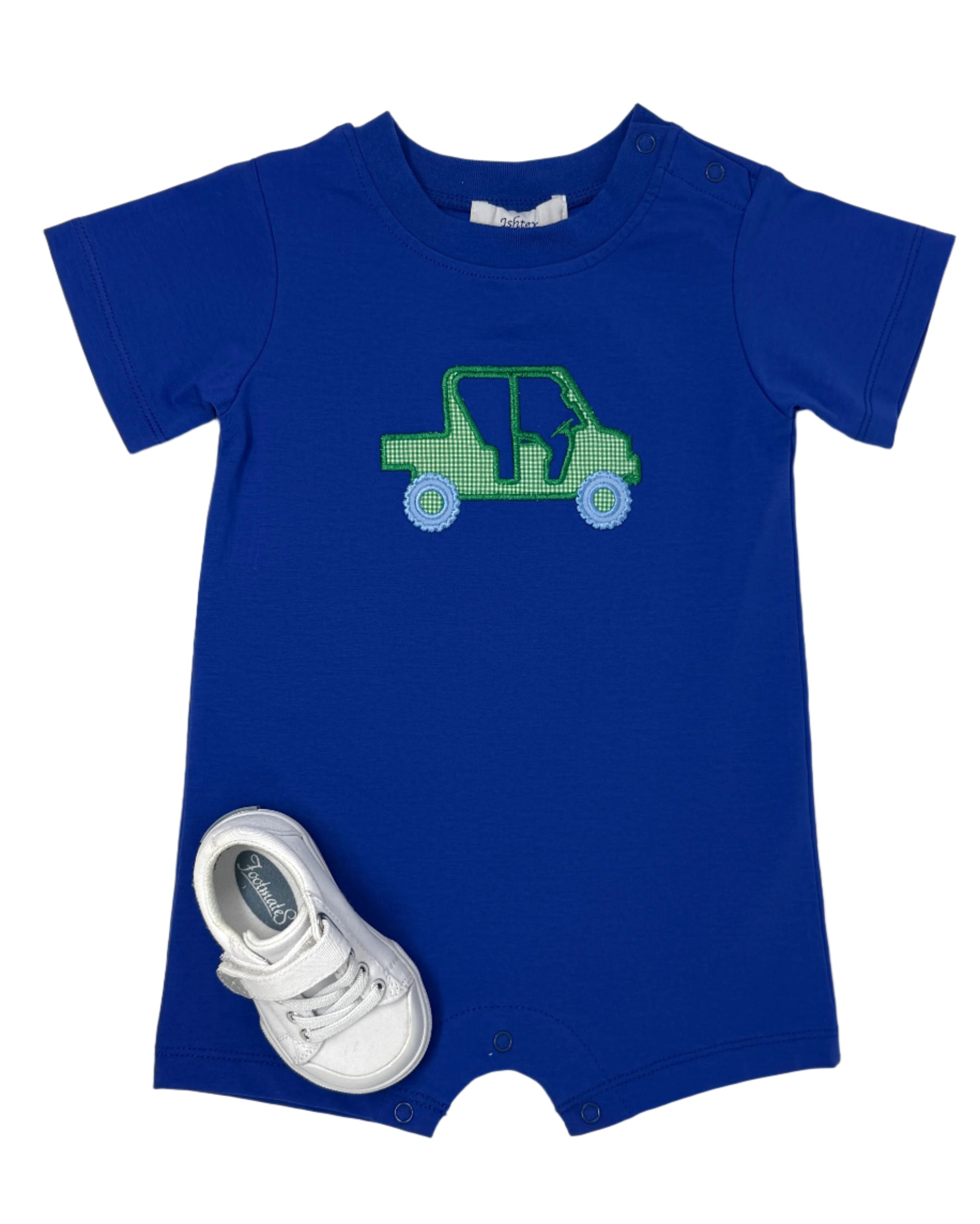 Side by Side Boy's Romper Boys Bubbles + Rompers Ishtex
