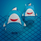 Lunch Pals - Shark Kids Backpacks + Bags Stephen Joseph   