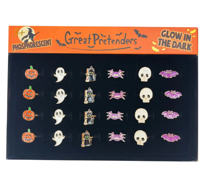 Spooky Wooky Halloween Rings Kids Jewelry Great Pretenders   