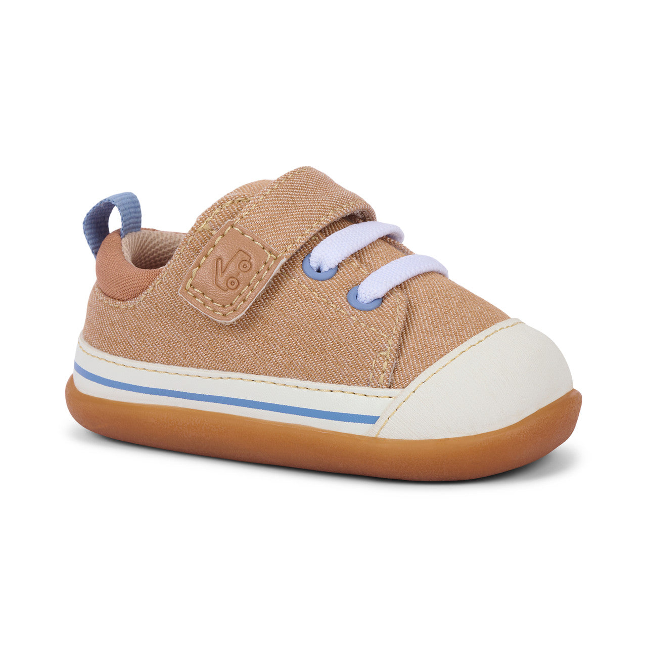 Stevie Mini - Khaki Boys Shoes See Kai Run