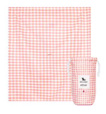 XL Picnic Blanket - Strawberries & Cream Textiles Dock & Bay   