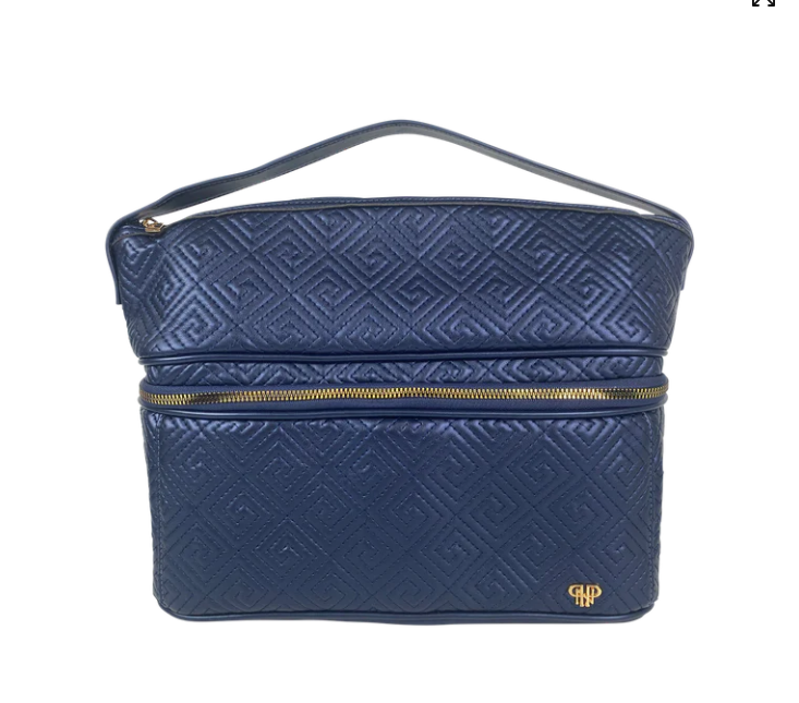 Stylist Travel Bag - Greek Navy Cases PurseN   