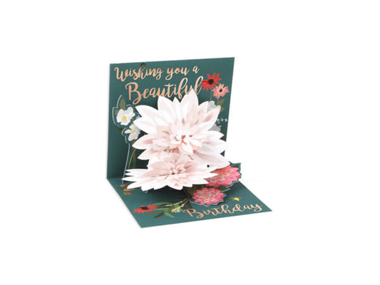 Beautiful Birthday Greeting Card Paper Goods Up With Paper   