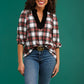 Eliza Top - Winter Tartan Tops Smith & Quinn   