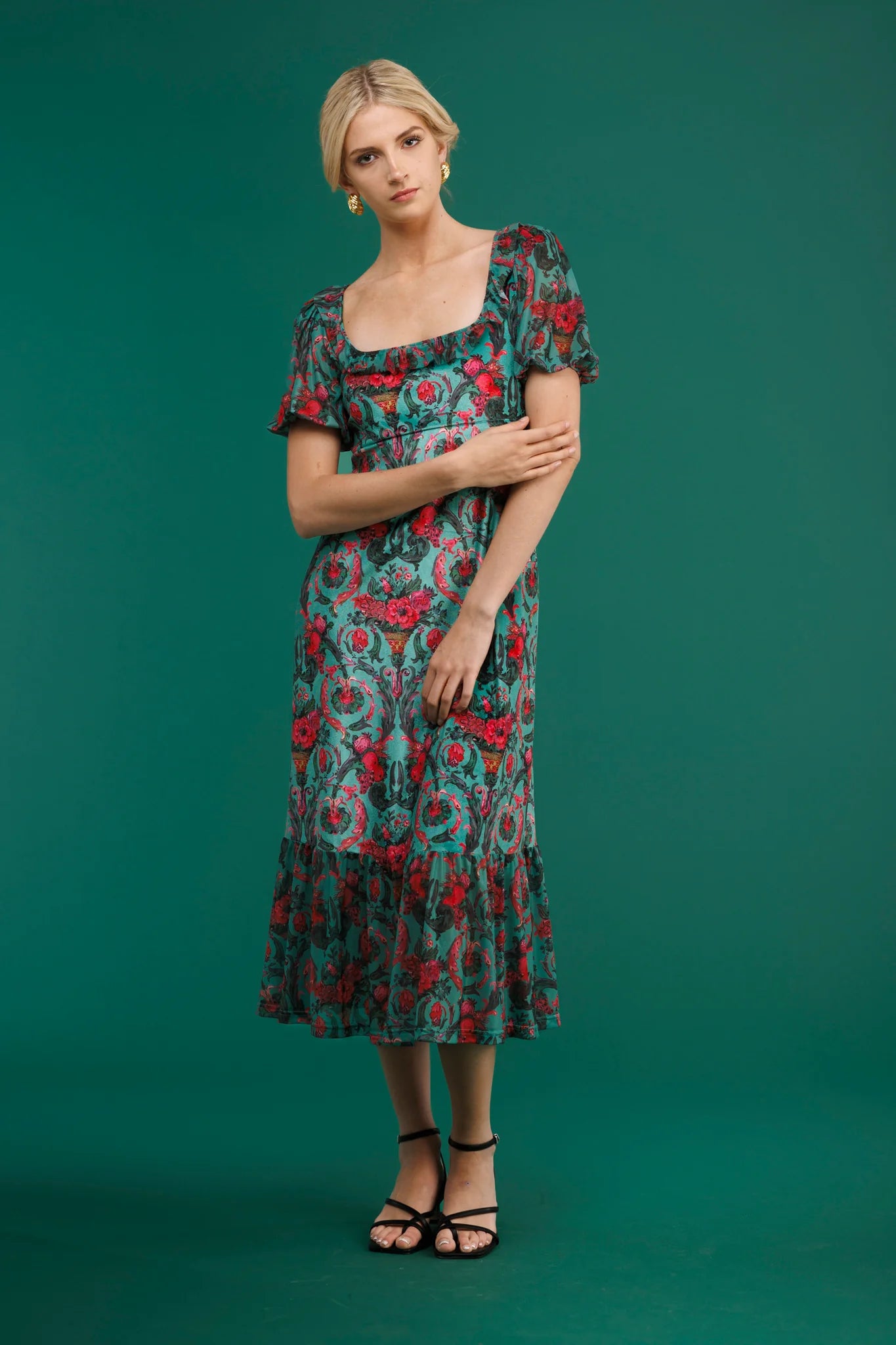 Gretchen - Velvet Fruit Cake Long Dresses Smith & Quinn   