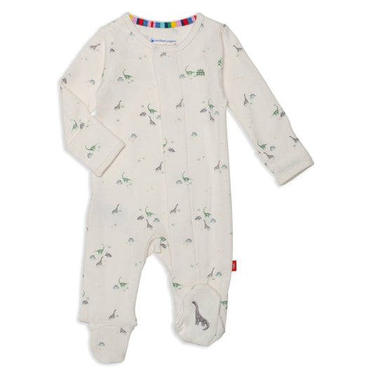 Tiny Diny Footie Baby Sleepwear Magnetic Me   