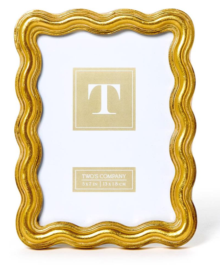 Triple Wave Photo Frame 5x7 Home Decor Two's Company