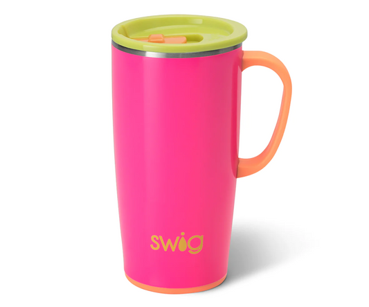 22 oz Travel Mug - Tutti Frutti Insulated Drinkware Swig   
