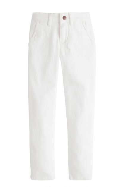 Twiggy Jeans - Ivory Denim Clothing Bisby   
