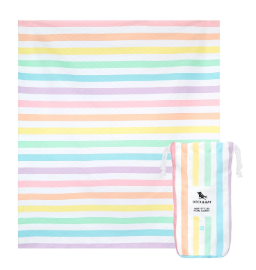 XL Picnic Blanket - Unicorn Waves Textiles Dock & Bay   