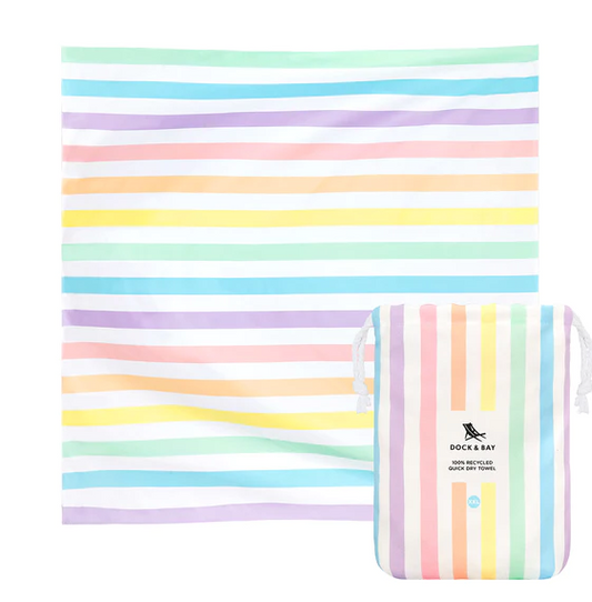 XXL Quick Dry Towel - Unicorn Waves Textiles Dock & Bay   