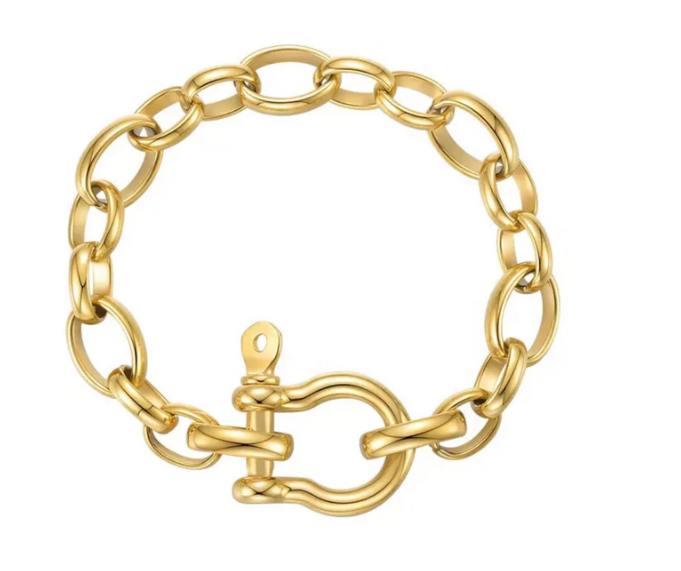 Victoria Bracelet Gold Bracelets HJane Jewels   