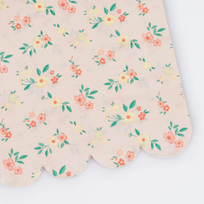 Vintage Ditsy Guest Towels Kitchen + Entertaining Meri Meri