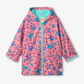 Watercolour Doodles Zip Up Rain Jacket Girls Outerwear Hatley