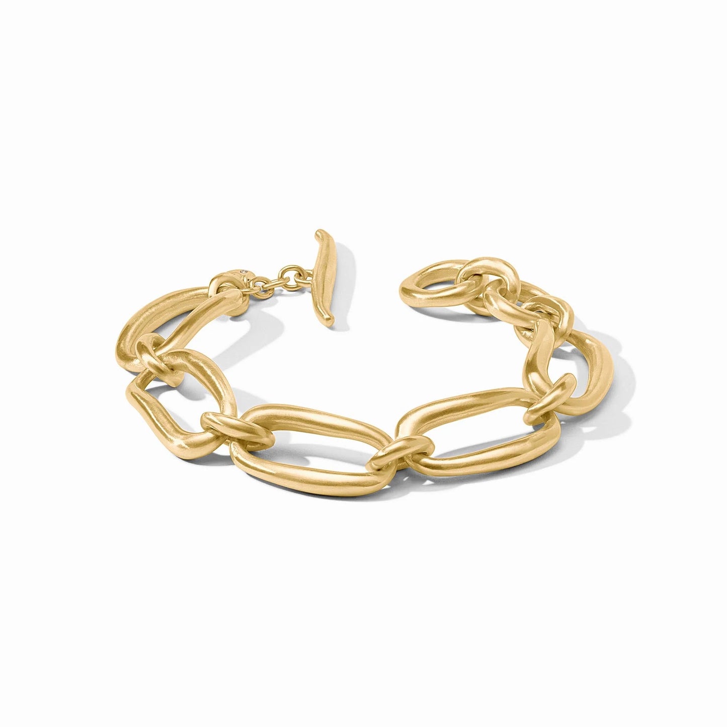 Wave Link Bracelet- Gold Bracelets Julie Vos