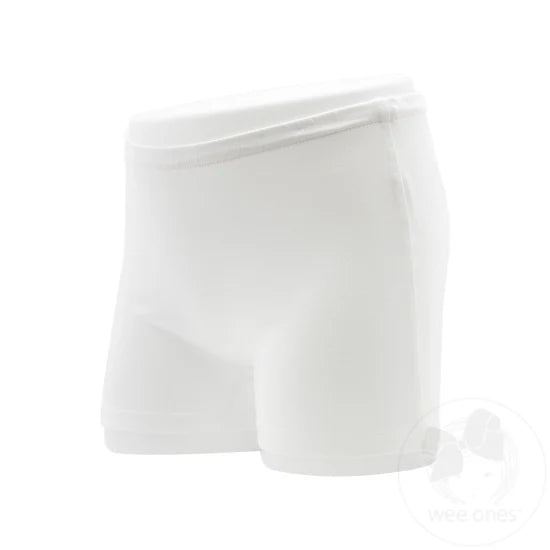 White Plain Edge Wundershorts Kids Misc Accessories Wee Ones   